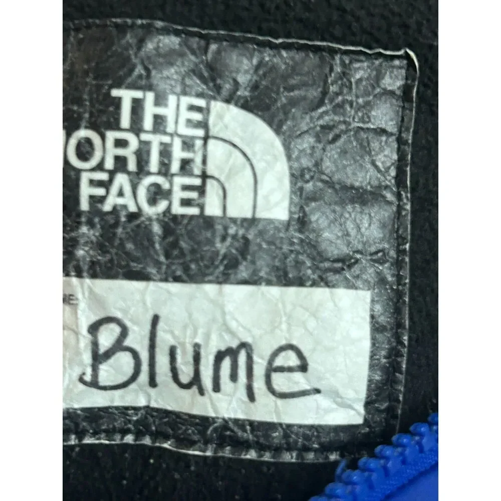 North Face Moondoggy 550-fill Down 4T Puffer Hooded Coat Blue Black